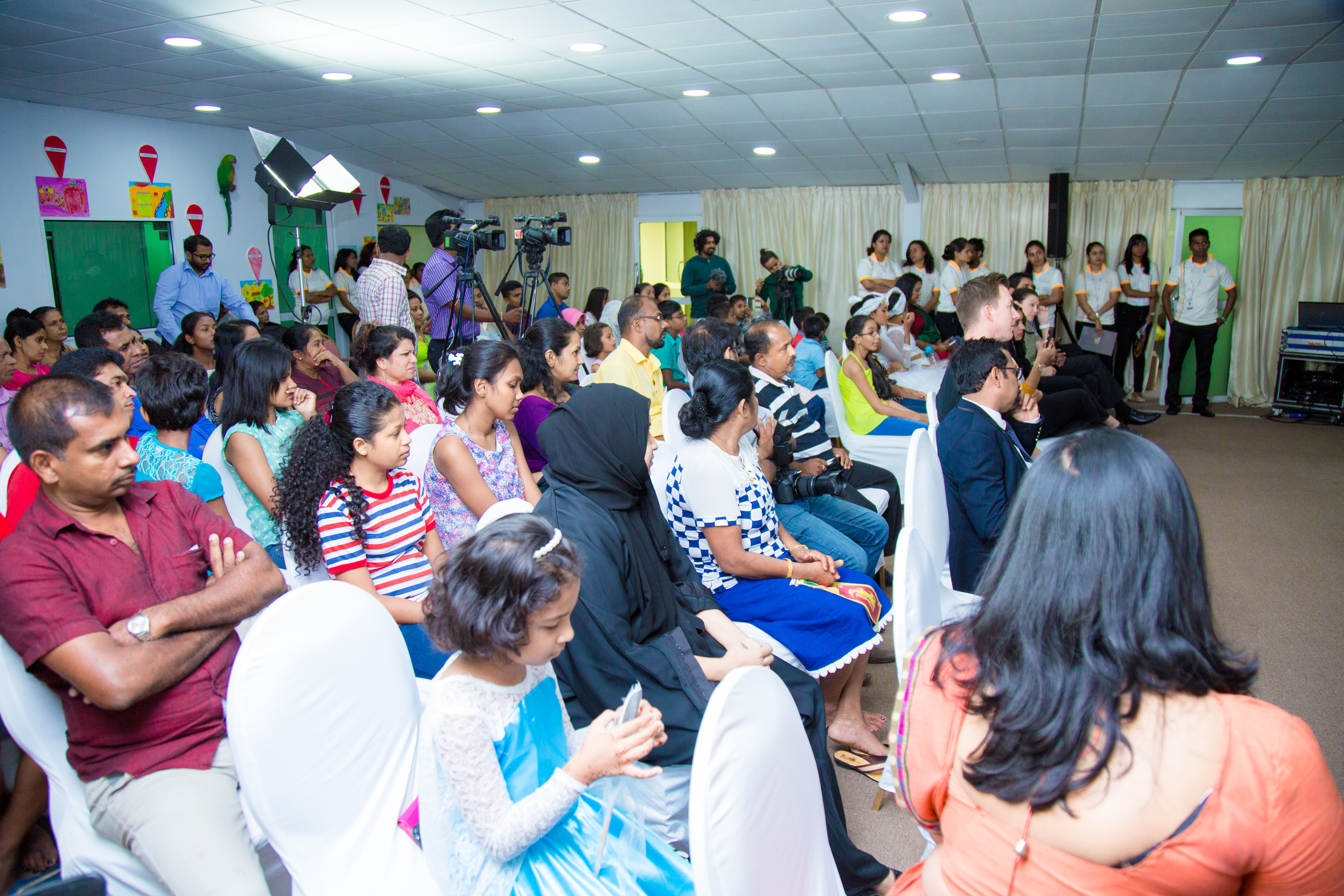 Children at the WISH Foundation event