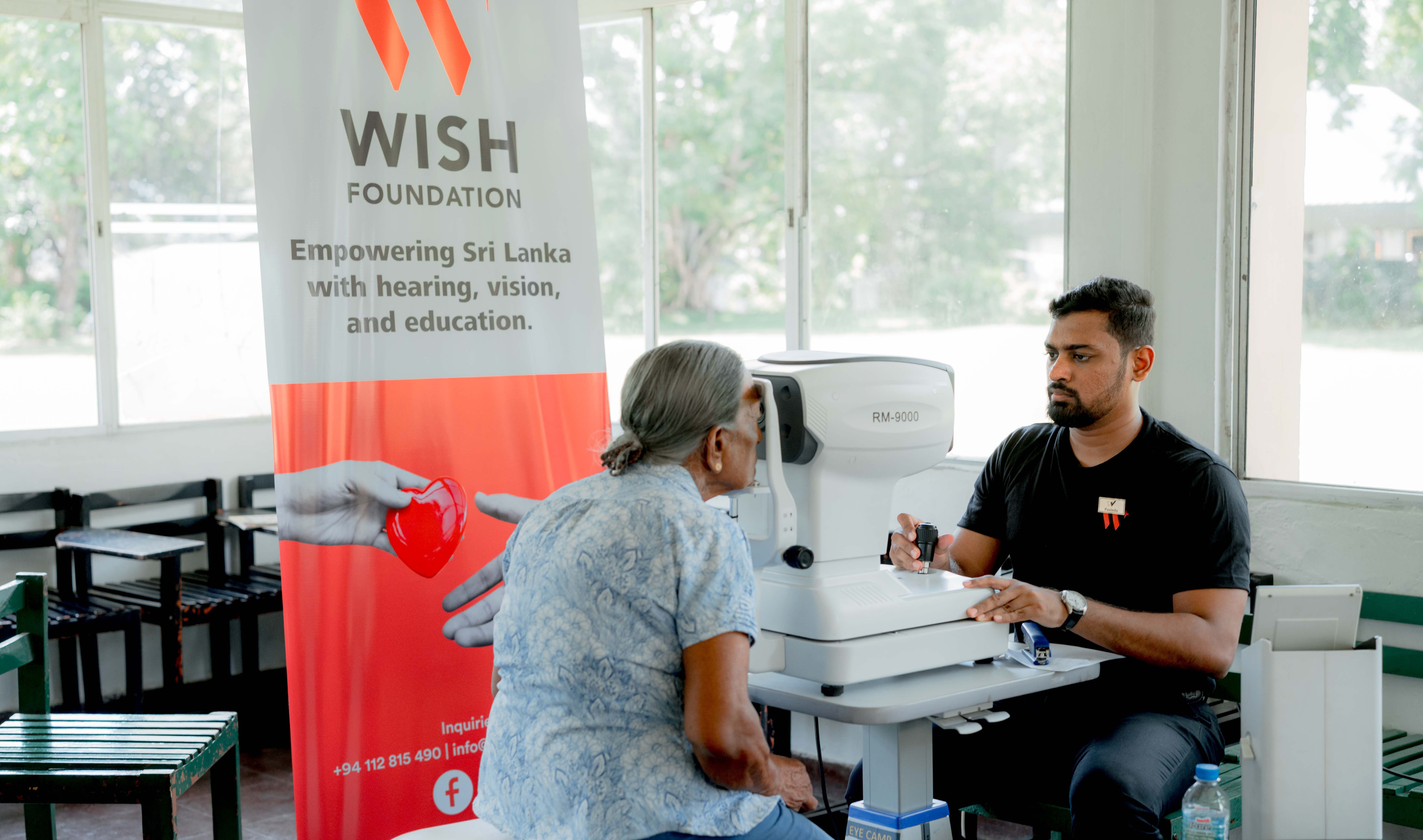 Spectacles and vision support at WISH Foundation